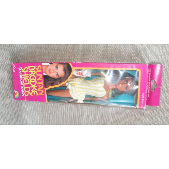 NEW 1982 VINTAGE, by LJN #8846, SUNTAN BROOKE SHIELDS DOLL YEAR ROUND FUNTAN - Picture 3 of 10